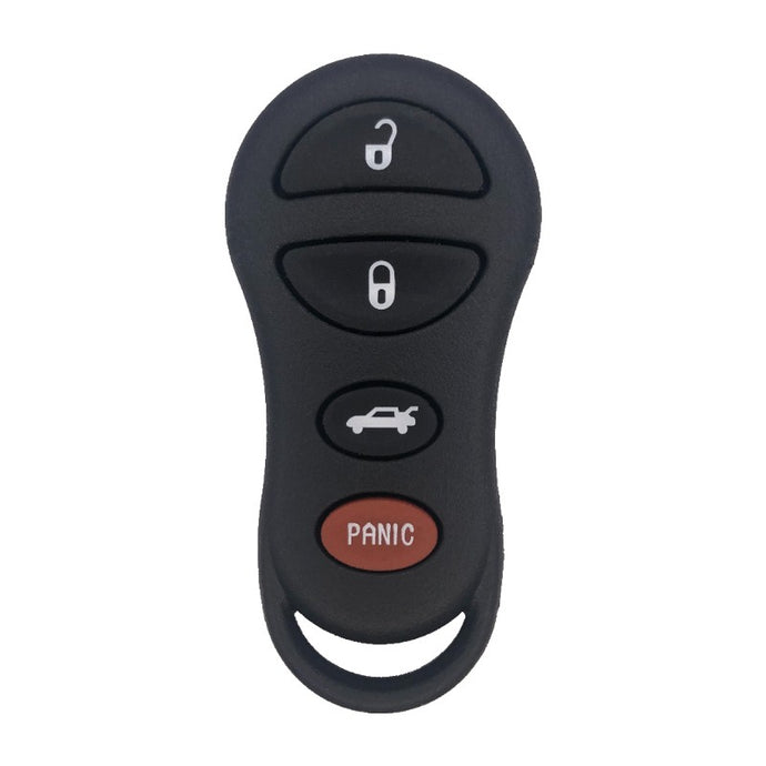 MOPAR Keyless Entry Remote Fob GQ43VT17T 4 Button with Trunk Release for Chrysler Dodge and Jeep