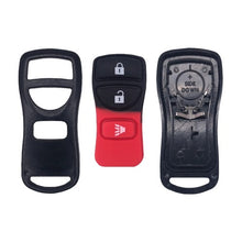 Load image into Gallery viewer, Nissan Keyless Entry Remote Fob Shell with Rubber Pad
