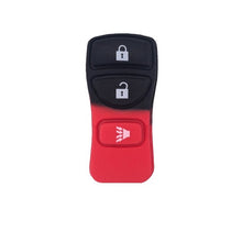 Load image into Gallery viewer, Nissan Keyless Entry Remote Fob Shell with Rubber Pad
